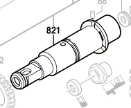 douille encliquetage SDS-plus porte-outil perforateur GBH 2-24 DSR